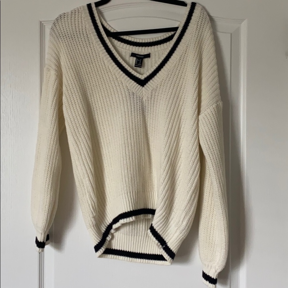 Striped Ribbed Sweater